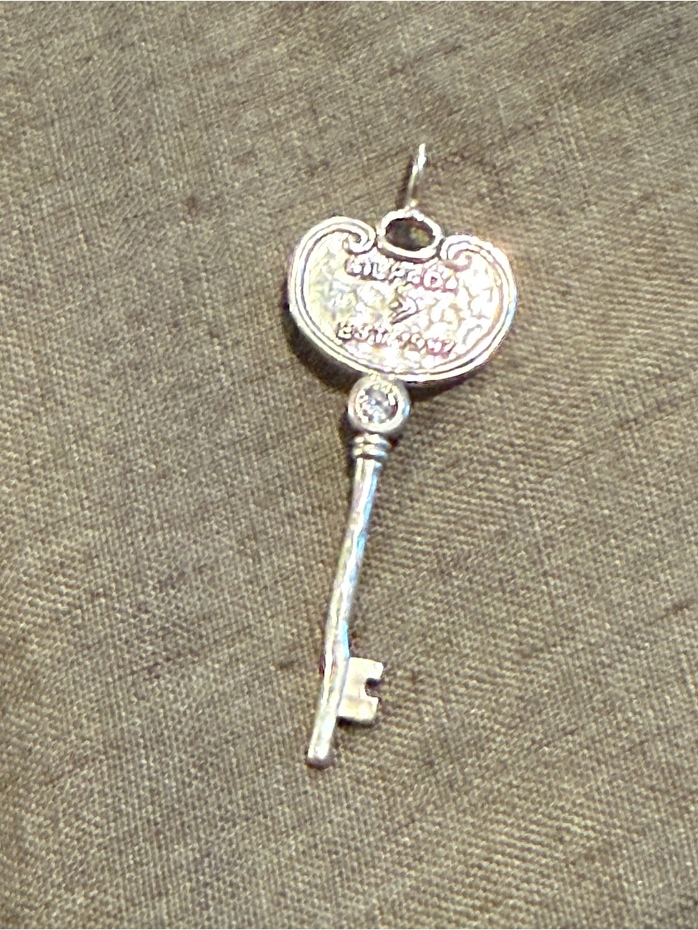 Silpada Key to My Heart Pendant Sterling Pendant